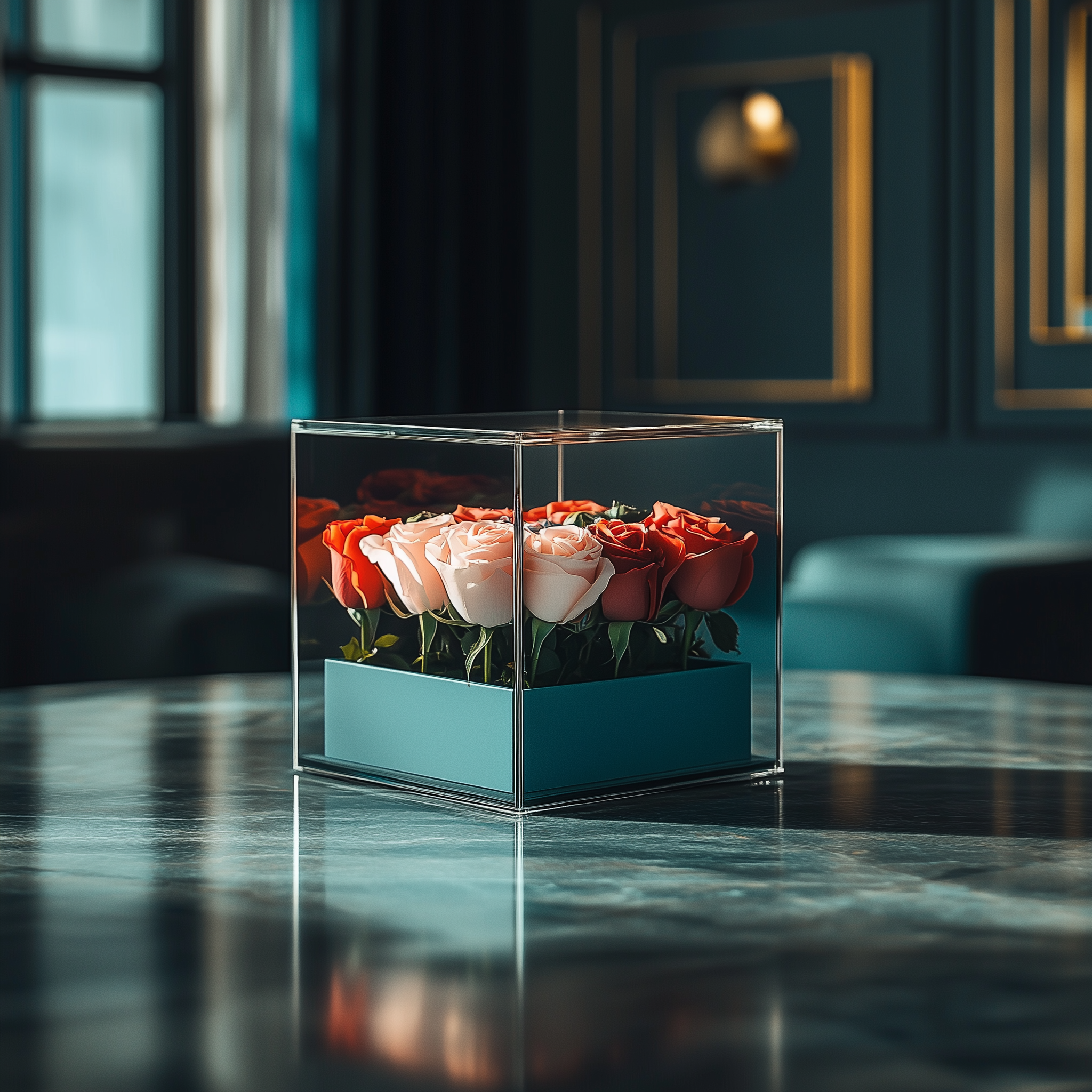 Rainbow Square Box | Color Prism