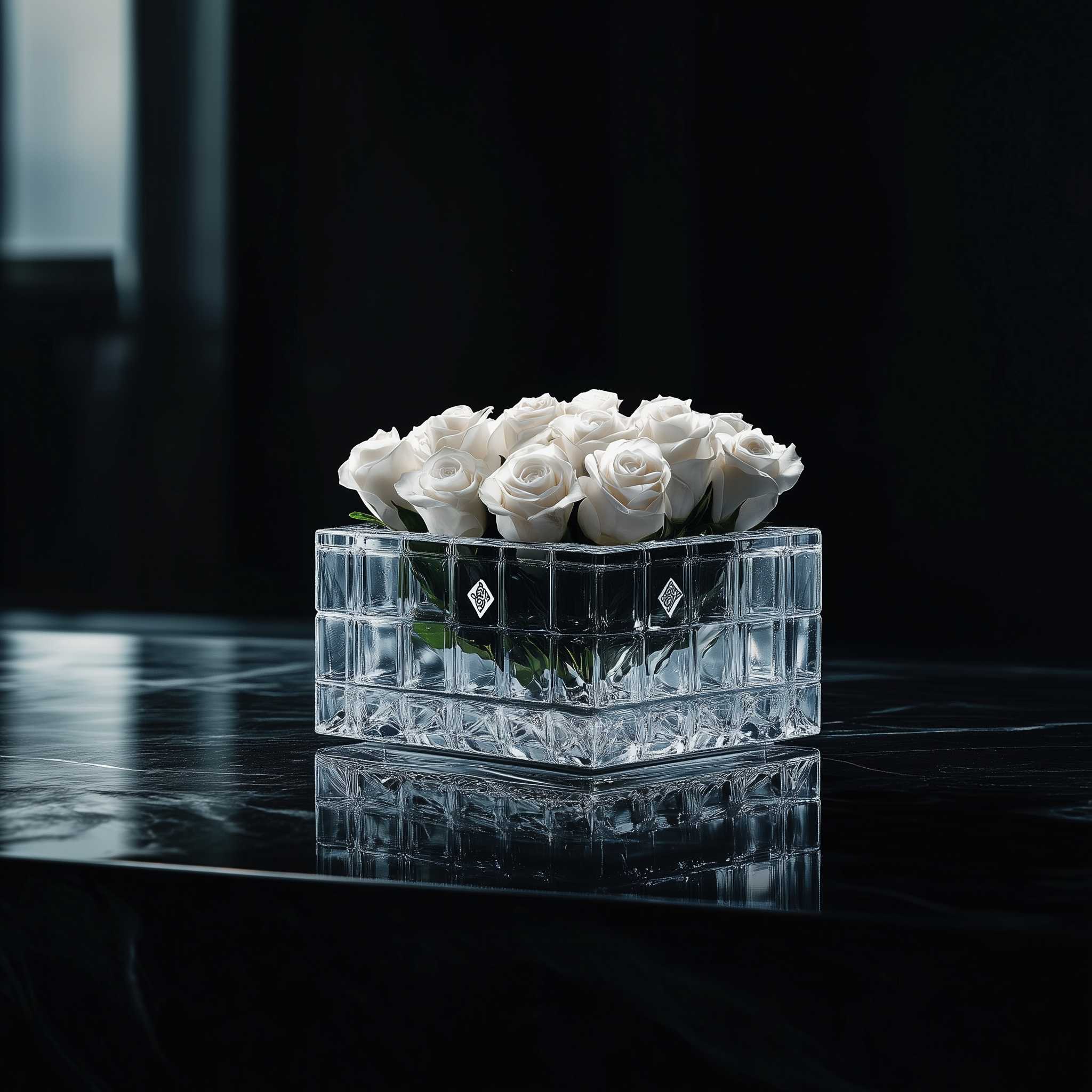 Crystal Heart Box | Clear Love