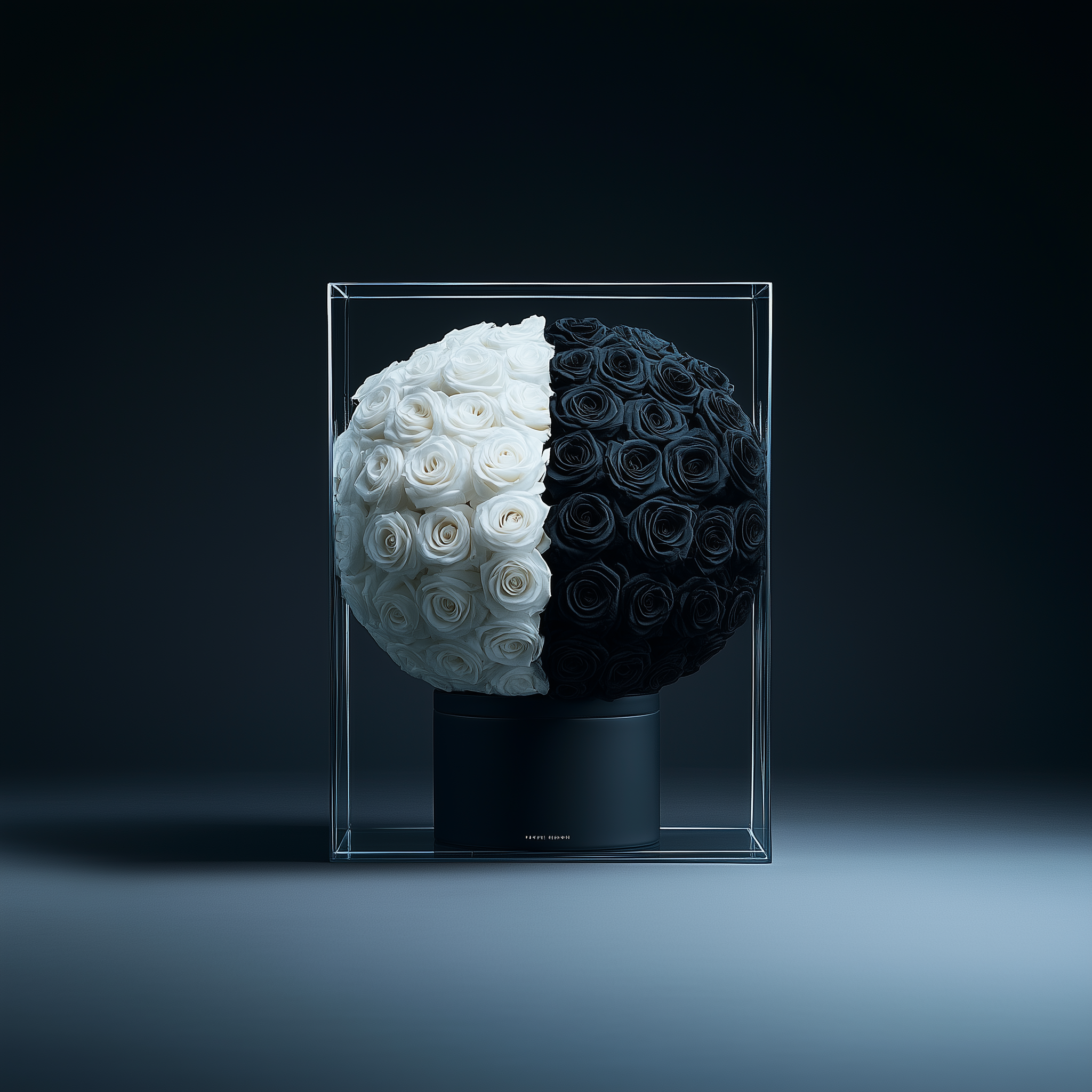 Monochrome Supreme Box | Elegant Contrast